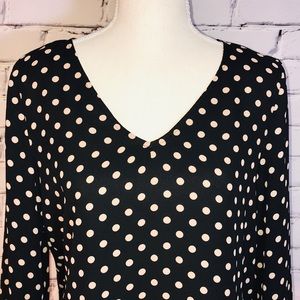 Anthropologie W5 - Polka Dot Blouse